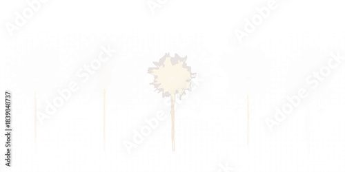 Abstract representation of lights in the darkness a minimalist scene