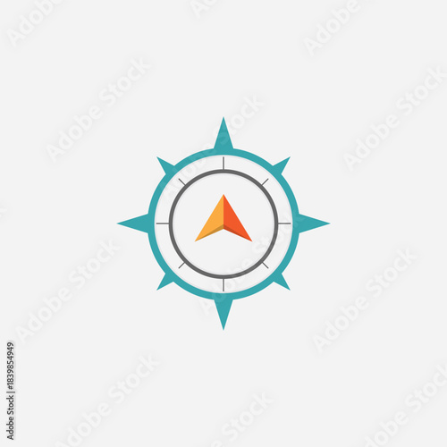 Compass Logo Template vector icon illustration