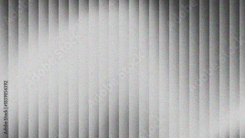 Neon Light Effect Stripes Glass Grainy Texture Abstract Background. Futuristic Glowing Vertical Bars. Modern Digital Glitch and Sound Wave Design for Banner, Poster, Presentation, Wallpaper, or Web.	