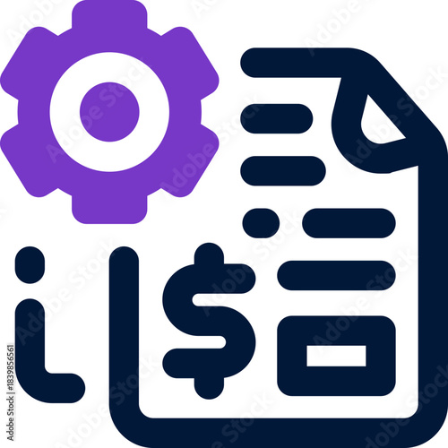 business project duotone icon. Sleek and modern vector icon for websites, mobile apps, marketing materials, and corporate design. Fully scalable and ready to use.