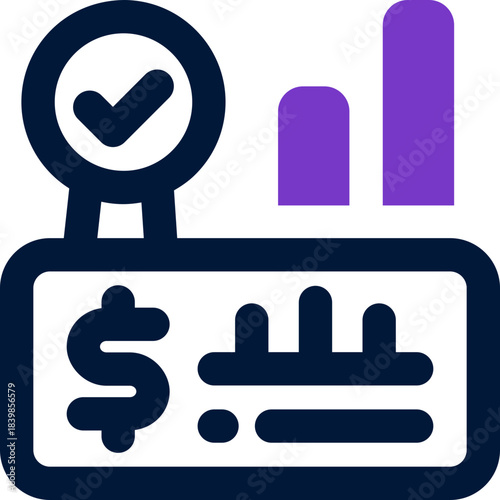 analysis duotone icon. Sleek and modern vector icon for websites, mobile apps, marketing materials, and corporate design. Fully scalable and ready to use.