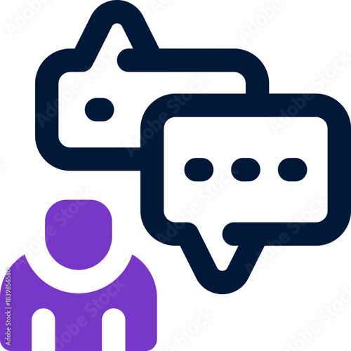 review duotone icon. Sleek and modern vector icon for websites, mobile apps, marketing materials, and corporate design. Fully scalable and ready to use.