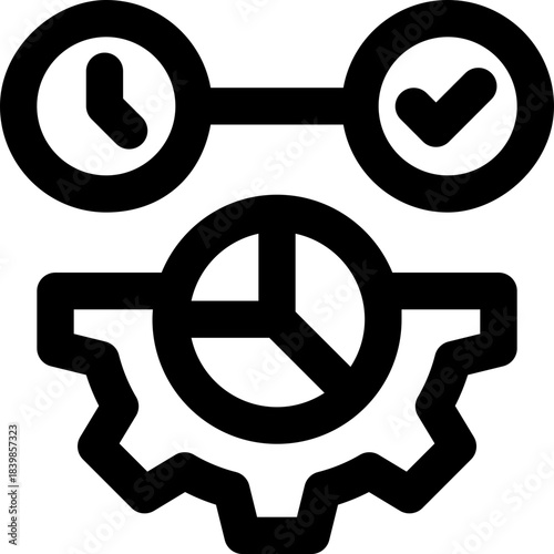 project line icon. Clean and minimalist vector icon for websites, mobile apps, presentations, and logos. Fully scalable and customizable for any project.