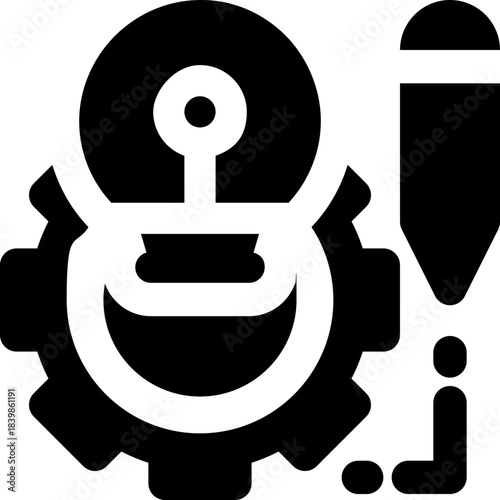 practice glyph icon. Strong and solid vector icon for websites, mobile interfaces, presentations, and visual branding. High quality and easy to edit.