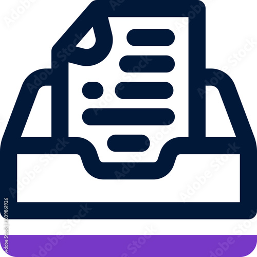 archive duotone icon. Sleek and modern vector icon for websites, mobile apps, marketing materials, and corporate design. Fully scalable and ready to use.