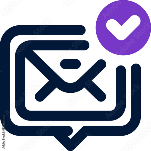 email duotone icon. Sleek and modern vector icon for websites, mobile apps, marketing materials, and corporate design. Fully scalable and ready to use.
