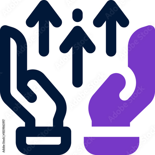 competitive duotone icon. Sleek and modern vector icon for websites, mobile apps, marketing materials, and corporate design. Fully scalable and ready to use.