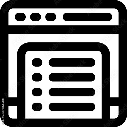 online survey line icon. Clean and minimalist vector icon for websites, mobile apps, presentations, and logos. Fully scalable and customizable for any project.