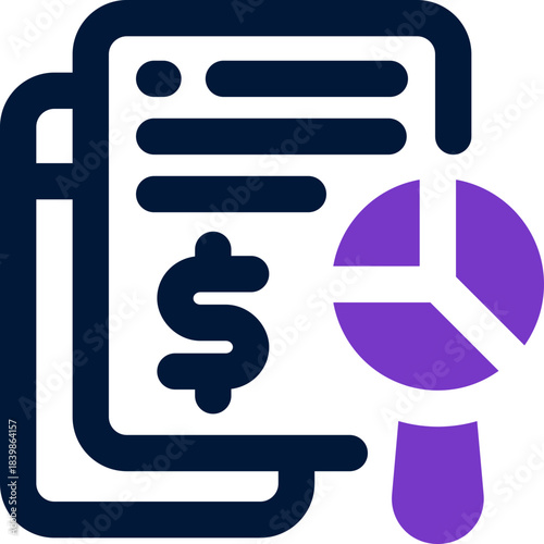 research duotone icon. Sleek and modern vector icon for websites, mobile apps, marketing materials, and corporate design. Fully scalable and ready to use.