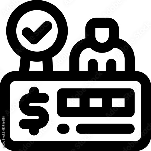 competitor analysis line icon. Clean and minimalist vector icon for websites, mobile apps, presentations, and logos. Fully scalable and customizable for any project.