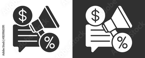 Social Media Marketing Icon Set Vector Collection Isolated In Black And White