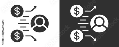 Conversion Icon Set Vector Collection Isolated In Black And White