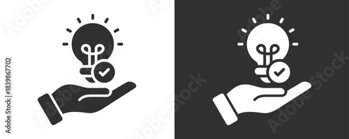 Problem Solving Icon Set Vector Collection Isolated In Black And White