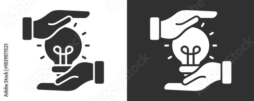 Development Icon Set Vector Collection Isolated In Black And White