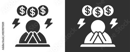Stimulus Icon Set Vector Collection Isolated In Black And White