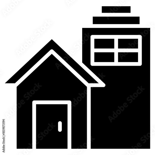 real estate icon vector