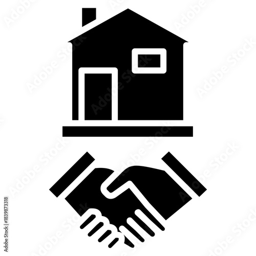 house deal icon vector