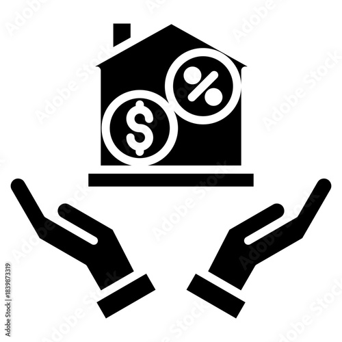 house affordable icon vector