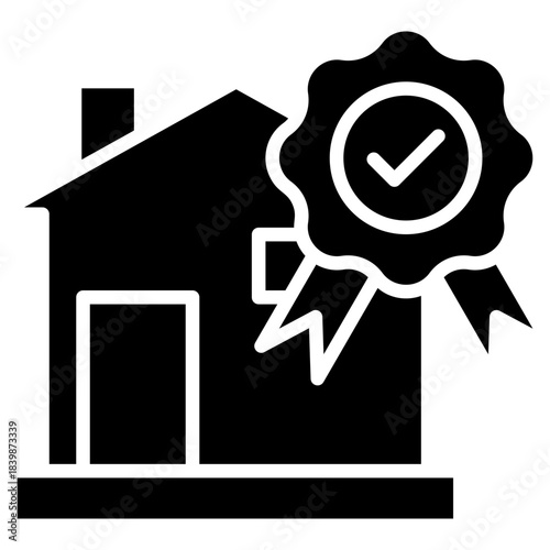 house warranty icon vector