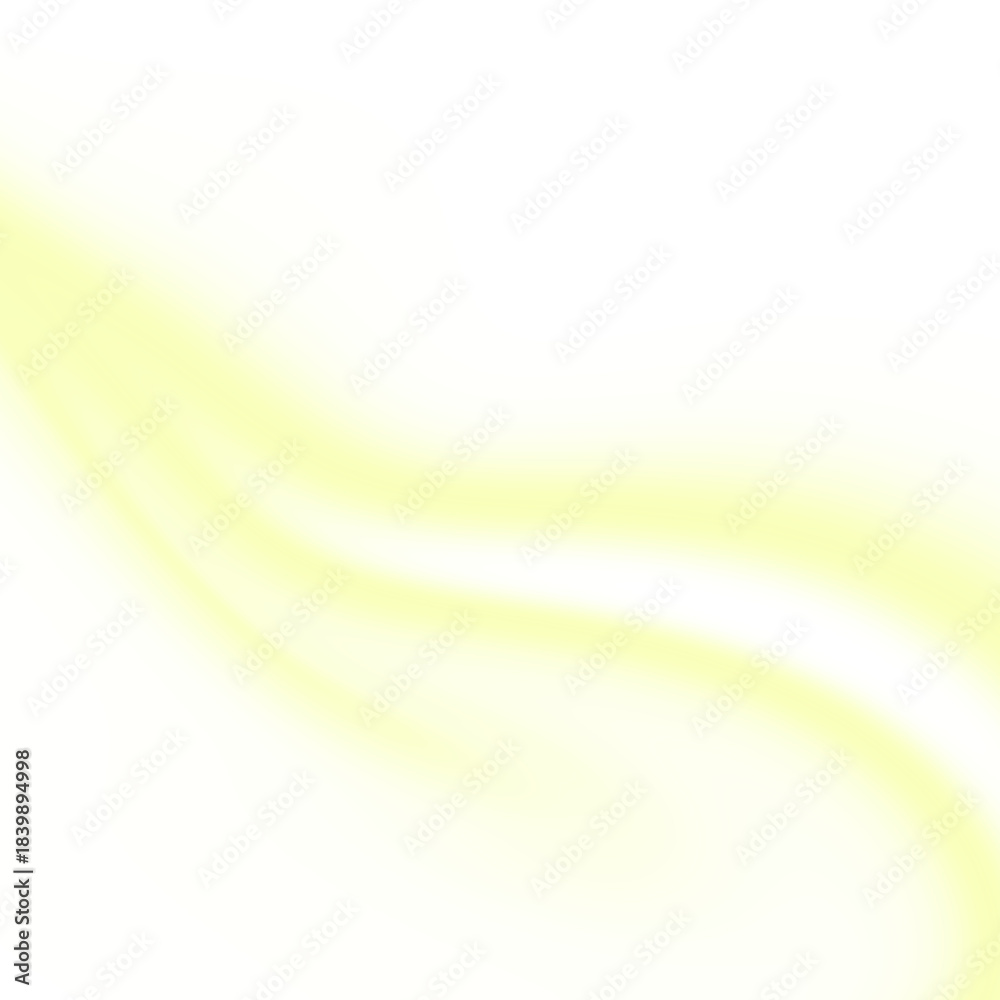 Obraz premium Yellow flowing glow light overlay