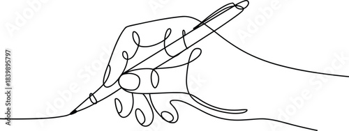 Hand drawn cartoon vector illustration of a funny octopus and fish sketch