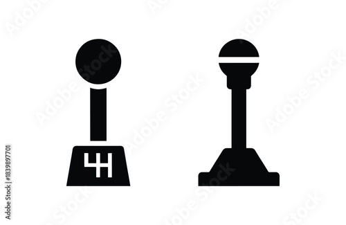 Gear lever silhouette bundle vehicle control