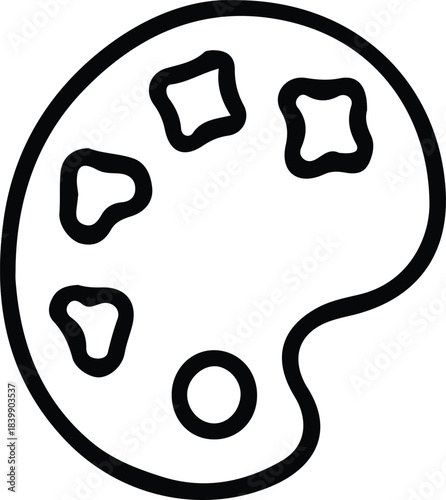 colourplate  line icon,painting colourplate