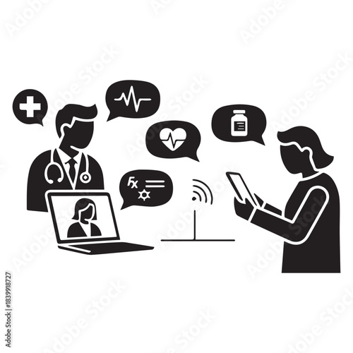 Remote Neurologist Doctor Patient Brain Scan Review