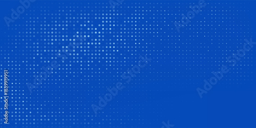 Design Blue Tech Finance Fintech Background Abstract Pixel Pattern. Abstract Business neutral dot