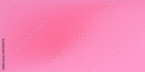 Baby pink pop art background in retro comic style with halftone dots design, vector illustration eps10