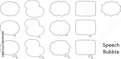 フレーム・吹き出しセット