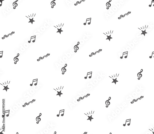 Hand drawn t-shirt print design. Rock and roll, pattern, Rock star t-shirt, background ,poster