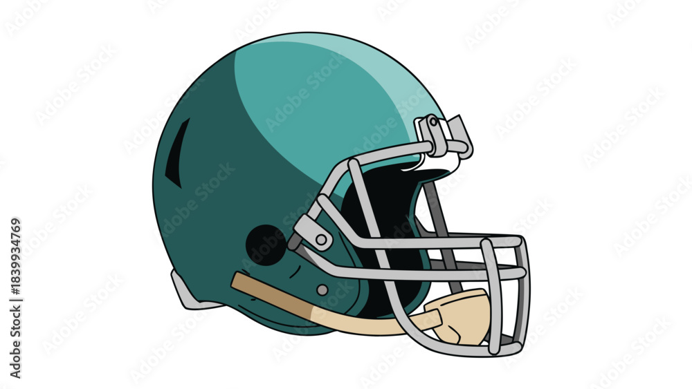 Fototapeta premium american football helmet