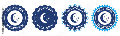 Melatonin Sleep Supplement Logos Designs