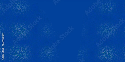 Rectangle Dotted Blue Tech Finance Fintech Background Abstract Pixel Pattern. Abstract Business Tech Vector