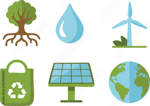 Bubbly Pastel Vector Icon Set for Weather Forecasting