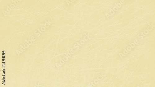 和紙や擦れた紙・和風な背景のイメージの一面に無数のランダムな擦り傷・かすれがある繊維感のある画像素材　スクラッチ・グランジ・背景・テクスチャー　8K UHDサイズ　明るい・薄い・淡い黄色／パステルイエロー／クリーム色