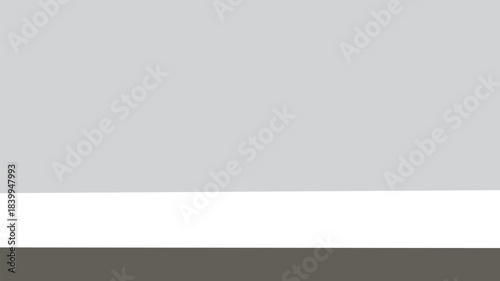 Blank white paper template frame for business design on a wall or screen with empty space and subtle shadow texture