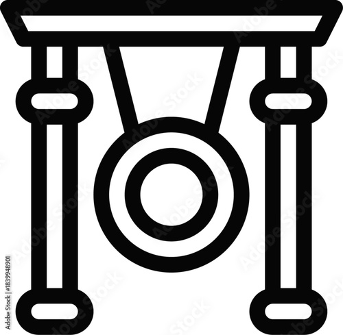 Traditional Chinese Gong