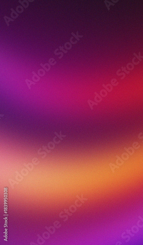 Vibrant purple pink and orange gradient background with smooth color transitions and subtle texture offering a modern abstract backdrop design