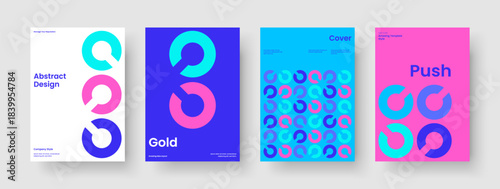 Modern Business Presentation Layout. Geometric Background Template. Isolated Brochure Design. Flyer. Report. Banner. Book Cover. Poster. Handbill. Notebook. Portfolio. Journal. Pamphlet. Newsletter