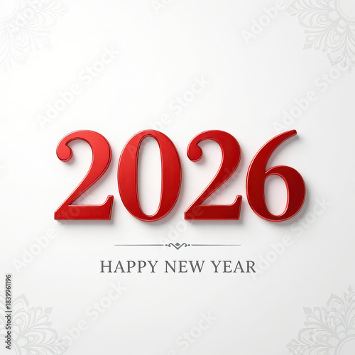 Happy New Year 2026 Template