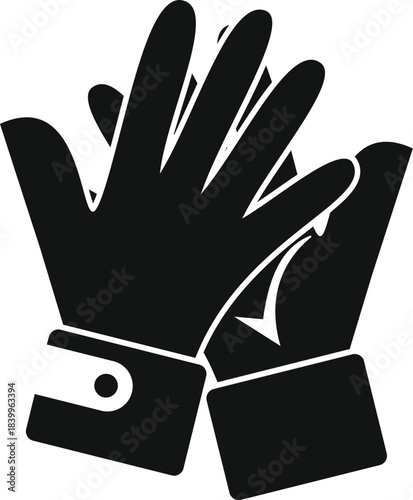 Hands clapping together, symbolizing appreciation, success, and praise