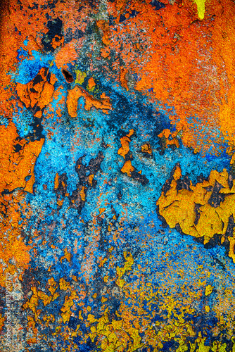 graffiti on the wall, old texture paint ,grunge background	