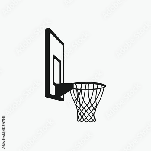 Basketball Hoop, Basketball Board vector