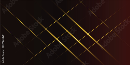Abstract laser beams of light. Isolated on a black background. Vector illustration eps 10.