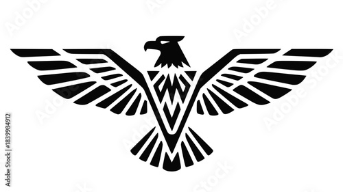 Tribal Eagle Wings Spread Save the Eagles Day