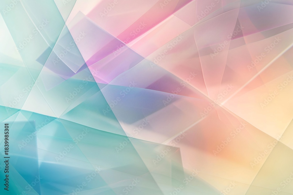 Obraz premium Abstract glassmorphism background with layers of colorful frosted glass