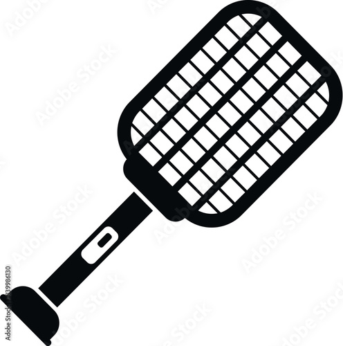 Electric fly swatter zapper tool using current to eliminate flying insects