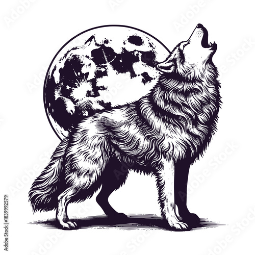 howling wolf